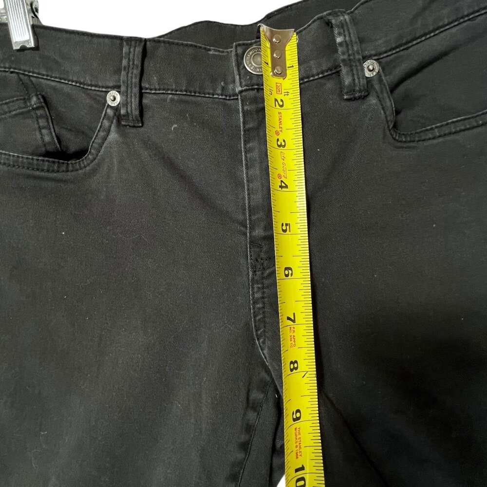 London Jean Black Bootcut Womens Jeans Tall 8 Womens Pants 5 pocket - Picture 10 of 12